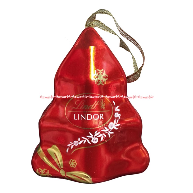 Lindt Lindor Mini Heart Love Start Cristmas Tree 3pcs Chocolate Coklat Box Edisi Valentine Exlusive Warna Merah Red