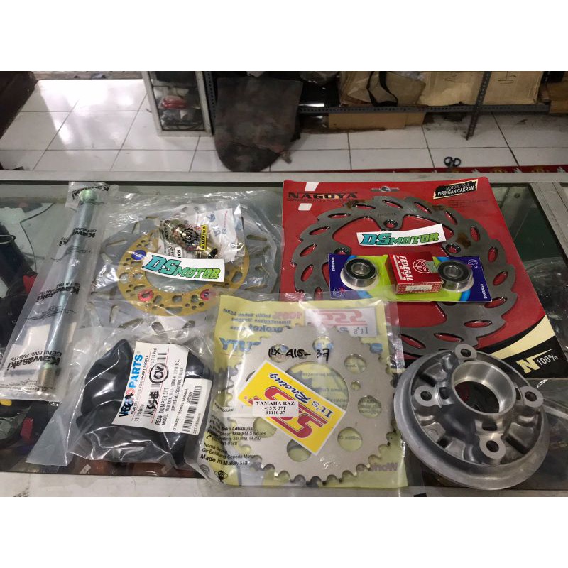 Paket disc laker nap gir untuk PNP pasang velk velg velek RCB BRT chemco Vrossi MXking Jupiter MX ne
