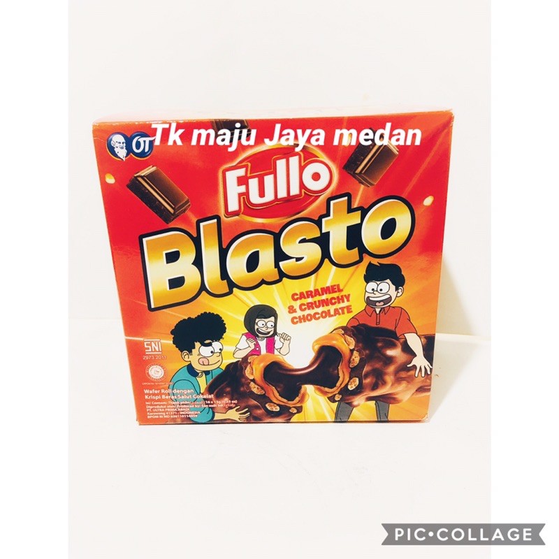 Wafer Fullo Blasto 16x15g Medan