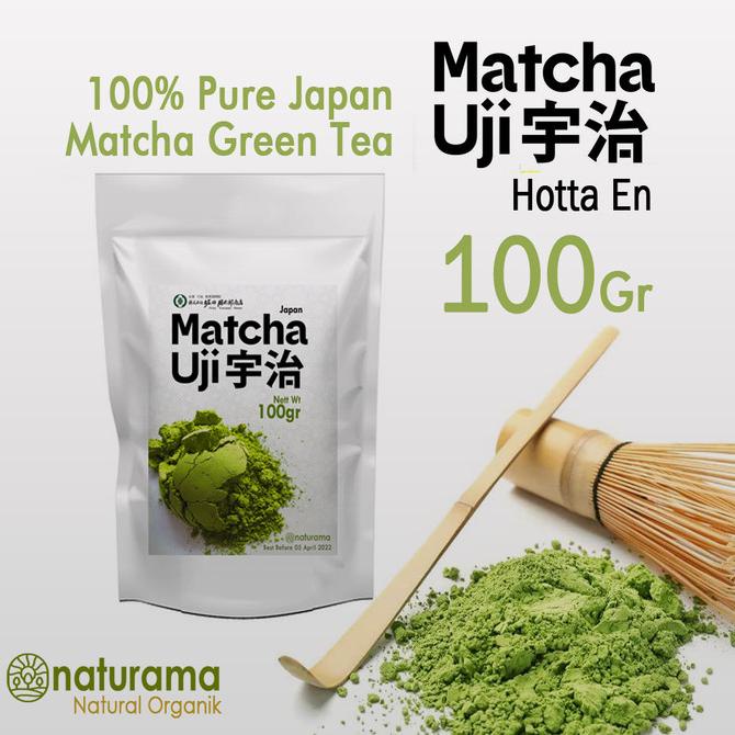 

[COD] Pure Matcha Uji 100 Gram Hotta En Bubuk Matcha Murni Japan Premium [COD]