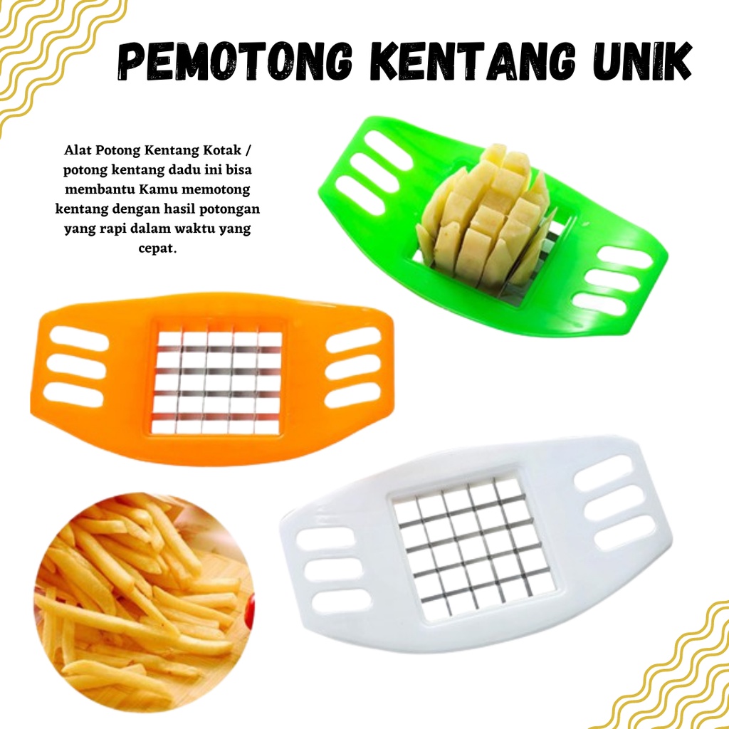 Promo Diskon!! Pemotong Kentang Unik / Potato Slicer / Slicer Choppe