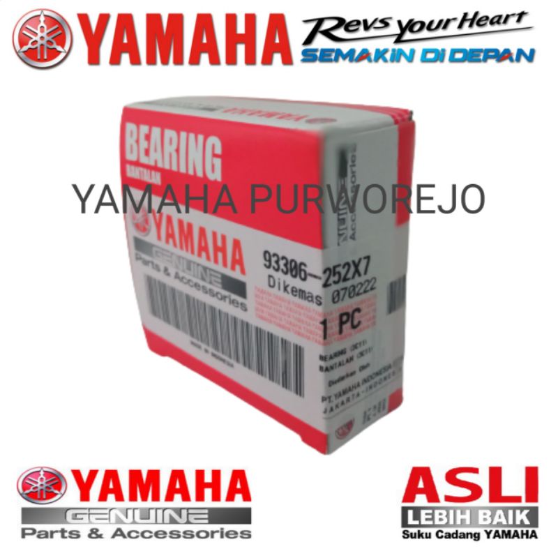 LAKER LAHER  BEARING RODA BELAKANG 6252 VIXION, AEROX 155, NMAX / 93306-252X7