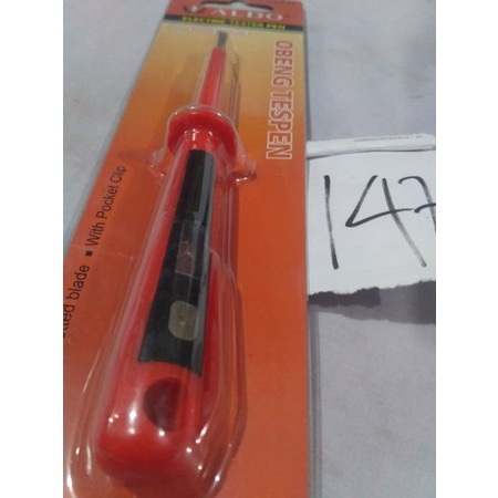 Tespen meet alat ukur alat listrik  alat tegangan listrik obeng tespen