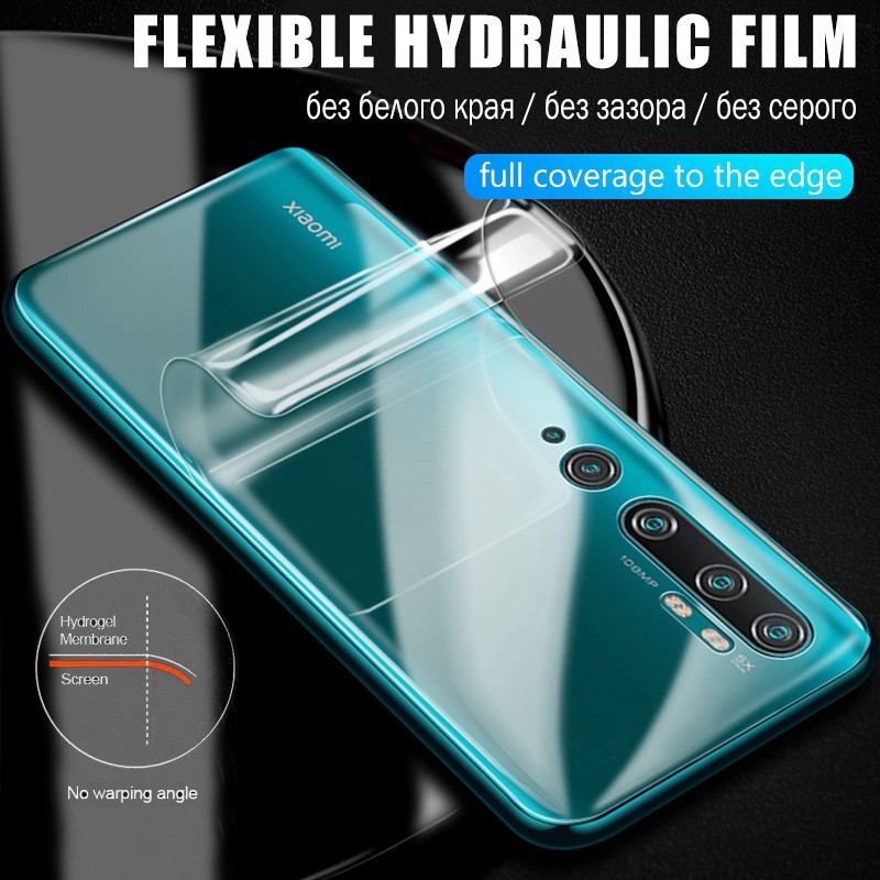 Pelindung Layar Xiaomi Mi 9T paket 3 in 1 bahan hydrogel