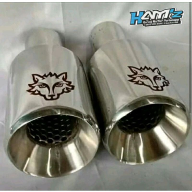 Knalpot mobil model Suara Srigala Avanza Brio Jazz Carry Ertiga Stainless Full