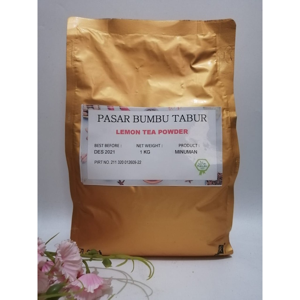 

BUBUK MINUMAN LEMON TEA POWDER 1 KG