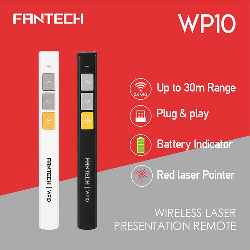 Proyektor Pointer Fantech WP10 Wireless Pointer and Presentation Original