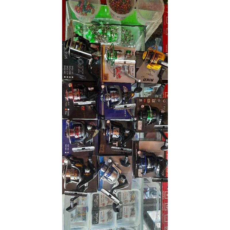 Reel/Katrol FUGU, EXORI, AIWA, KOBE, HUGO, YOKON