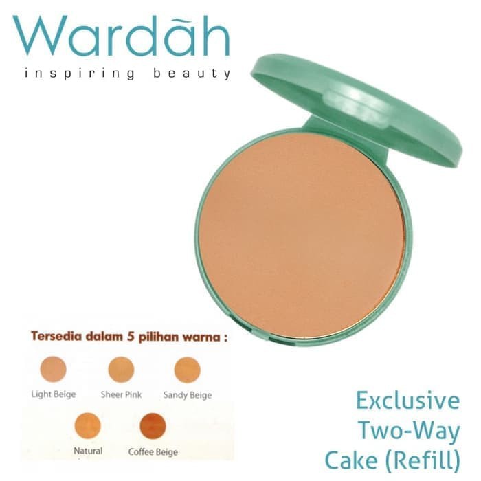 [REFILL] WARDAH EXCLUSIVE TWO WAY CAKE REFILL - 12GR