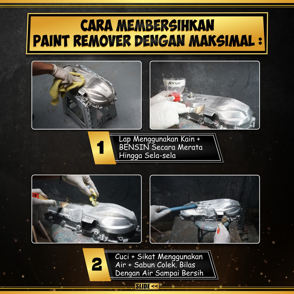 Paket Remover 1 Ltr / Perontok Cat / Soda Api