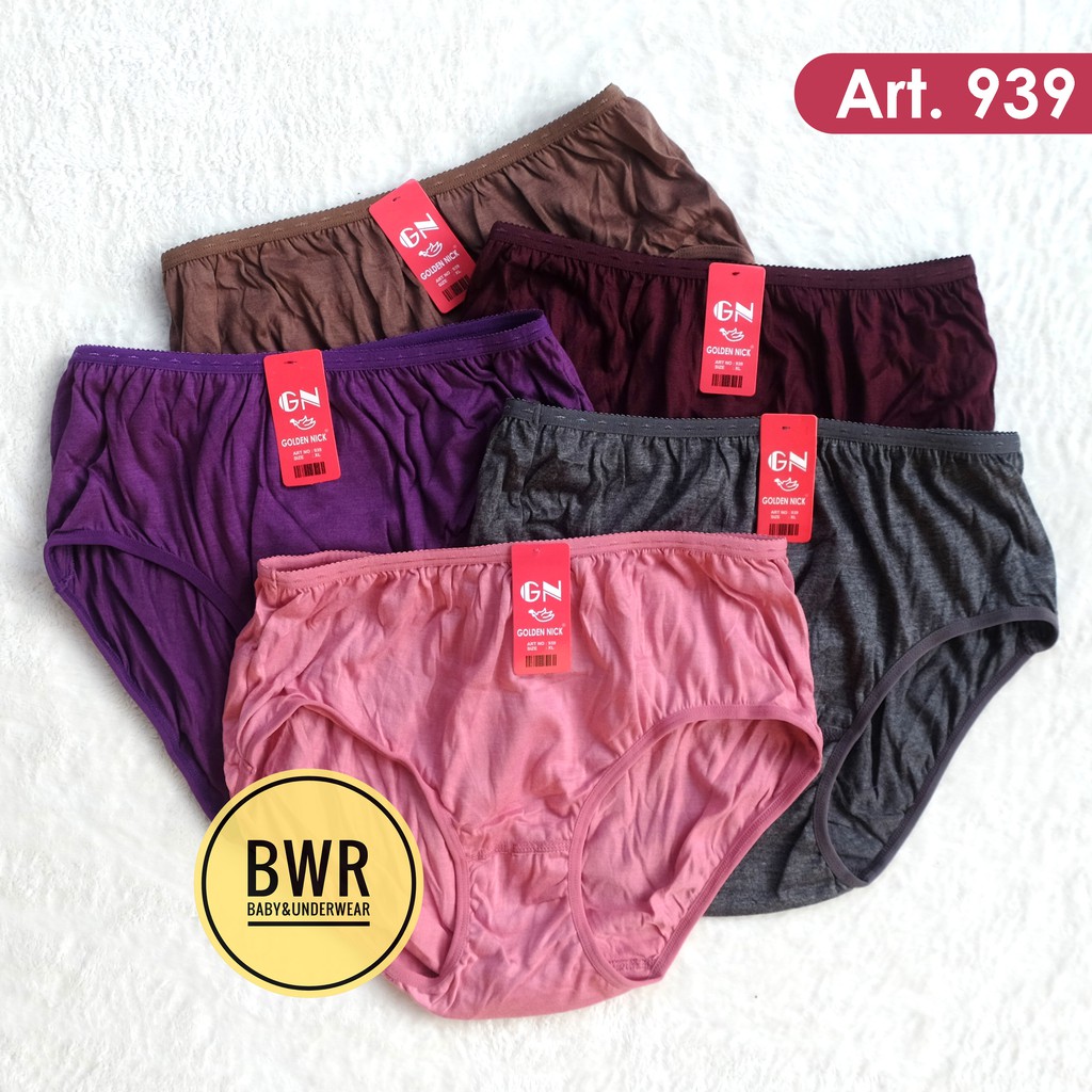 Cd Golden nick 939 MIDI Polos Gelap | Celana dalam golden nick 939 | Cd jumbo Celana dalam Wanita Golden nick | Cd GN 939