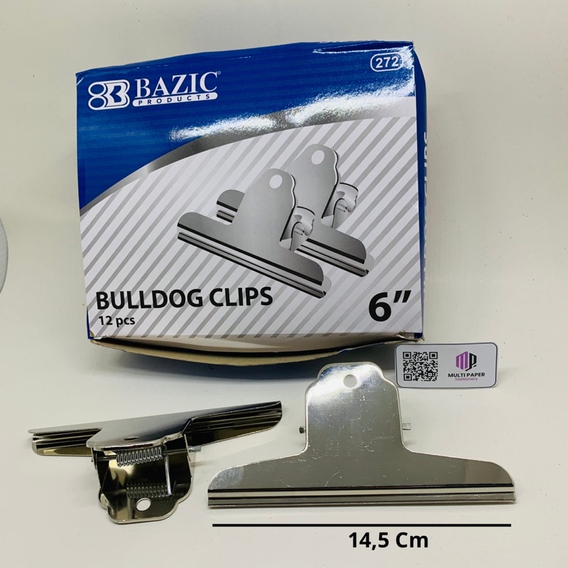 Bulldog clip Binderclip Besar 14,5 Dan 10 Cm