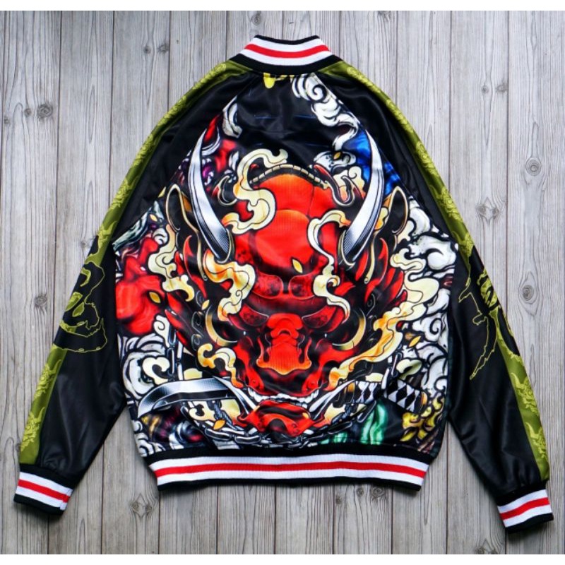 Jaket sukajan HOLYSKY MOTIF NAGA JAPAN BARONG RCV