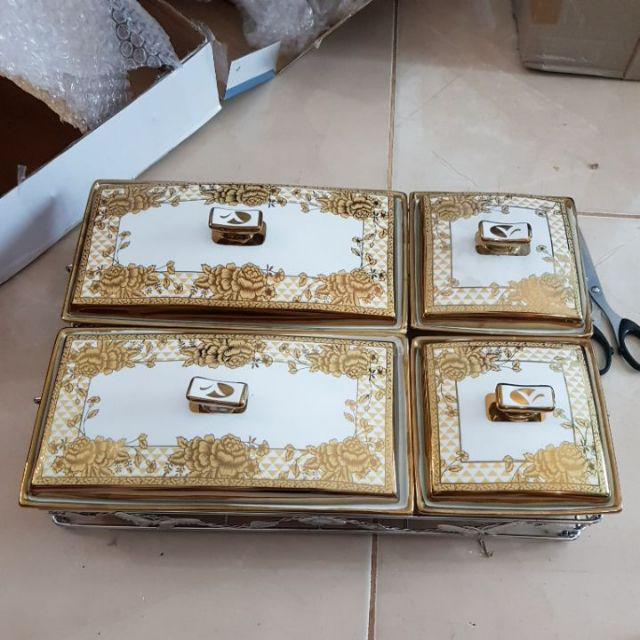 Wadah Makanan Multifungsi Dengan Keranjang  / Alat Saji Vicenza - Vicenza B749