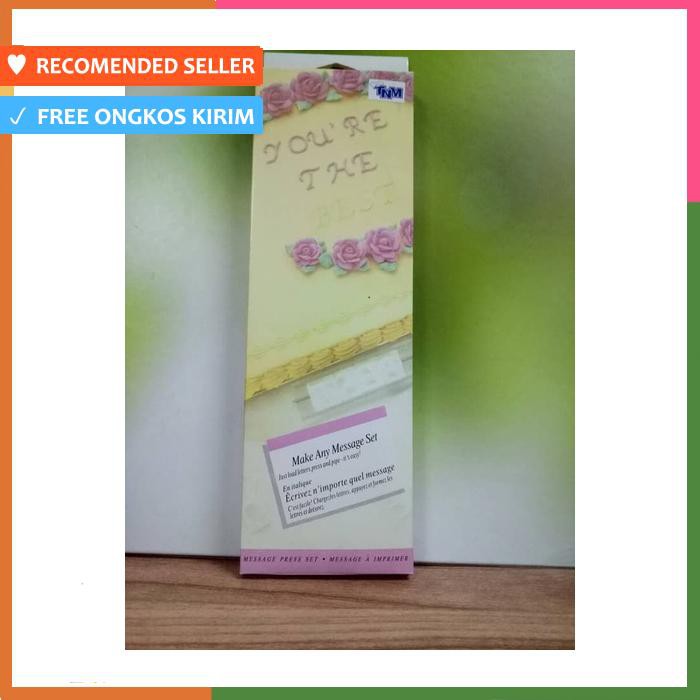 

MAKE ANY MESSAGE SET ZN2135 CETAKAH HURUF STEMPEL HURUF