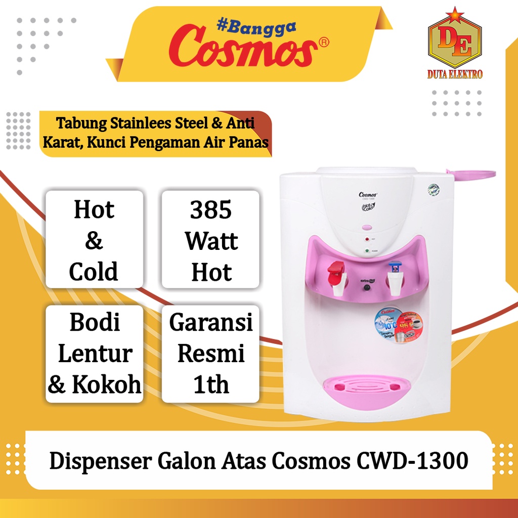 Dispenser Galon Atas Cosmos CWD 1300