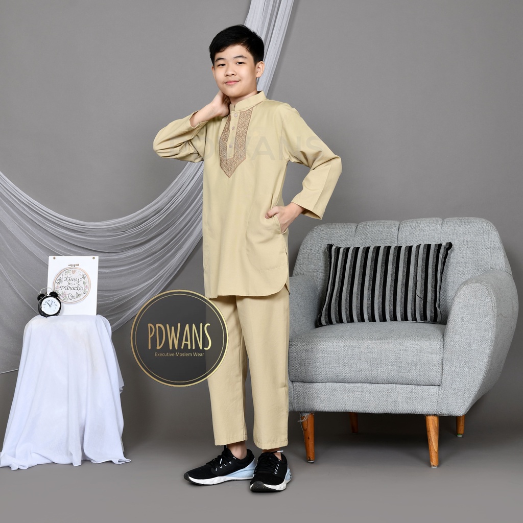 BAJU KOKO Setelan Pakistan Remaja Warna Ukuran Tanggung 11 12 13 14 15 Tahun BGM05 PDWANS