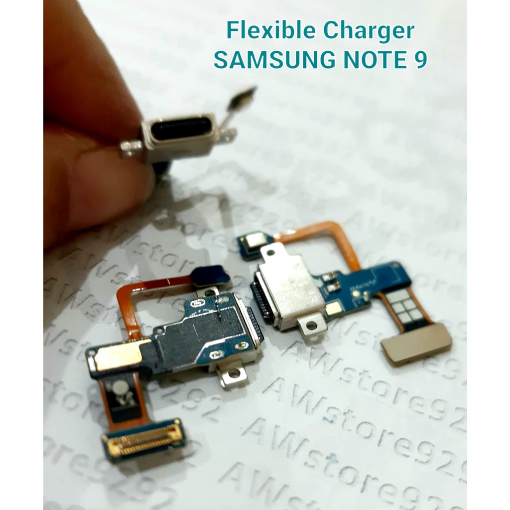 Flexible Papan PCB Con Cas Fleksibel Konektor Charger SAMSUNG NOTE 9