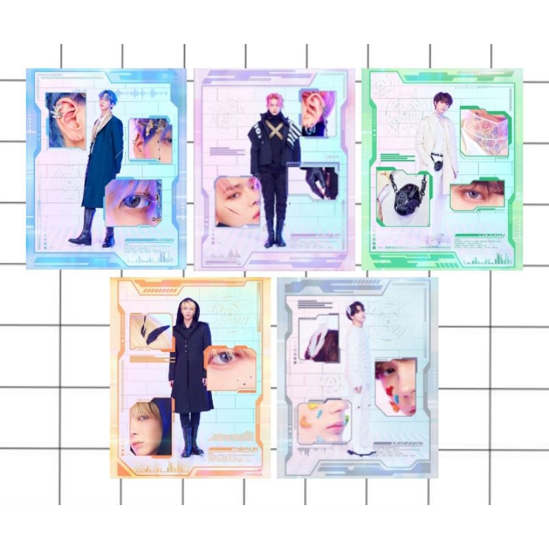 

[SET] Postcards TXT BLUE HOUR