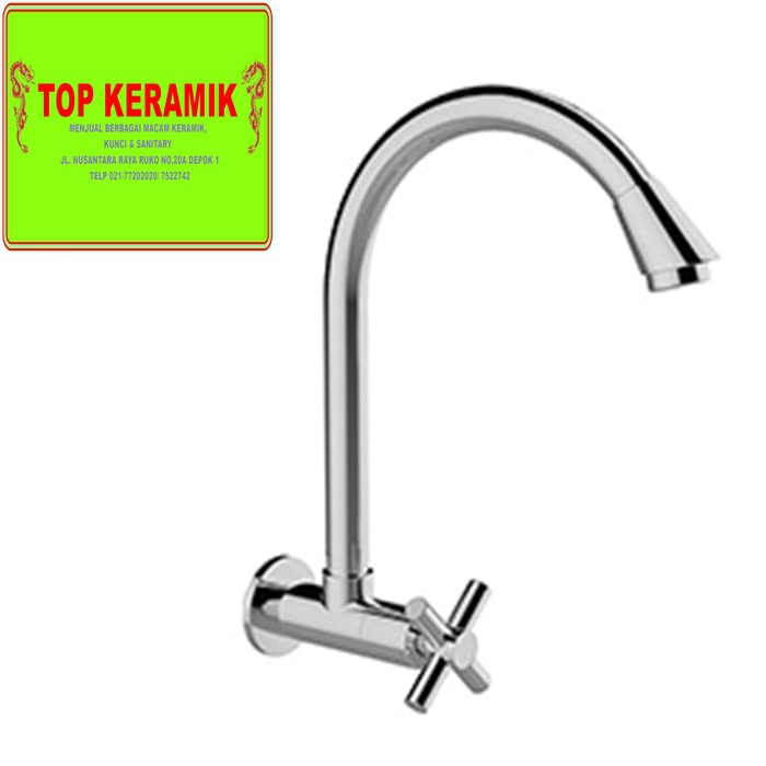 WASSER TC2-040 Kran Cuci Piring Tembok