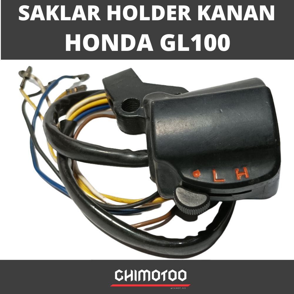 Saklar Holder Handle Switch Kanan Honda Gl100 Gl 100