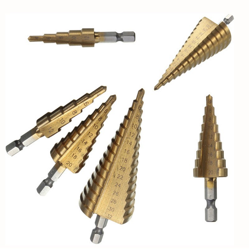 Mata Bor Multi Step Drill Pagoda Tangga Bentuk Payung Drill Bits