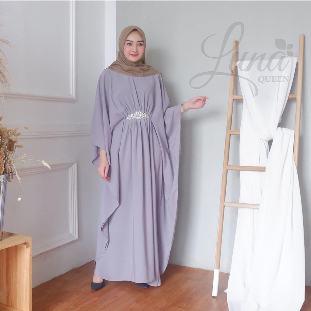 TIARA KAFTAN WANITA KAFTAN TERBARU 2022 KAFTAN REMAJA baju kaftan 2022 kaftan lebaran 2022