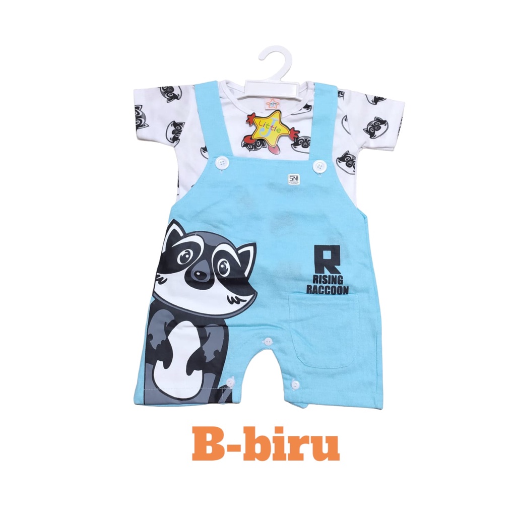 Setelan Baju Bayi | Overall Jumper Bayi Anak Romper Lengan Pendek