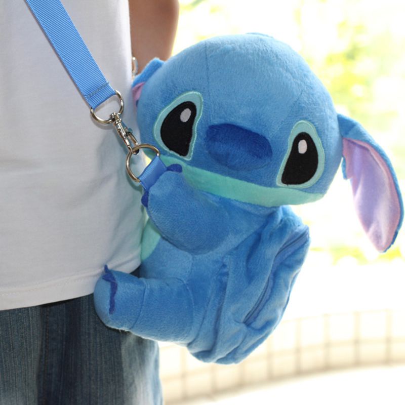 &amp; Stitch Lilo Selempang Tangan Bahu S Tote Plush Dompet Mainan Messenger