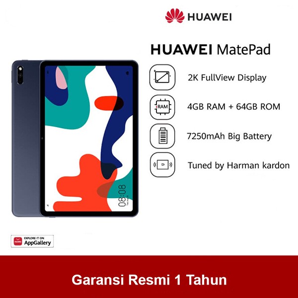 Huawei Matepad 10,4 Inch 4GB/64GB|Tuned by Harman Kardon