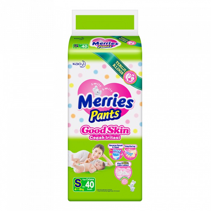 Merries Good Skin S40 - Merries Popok Celana S 40