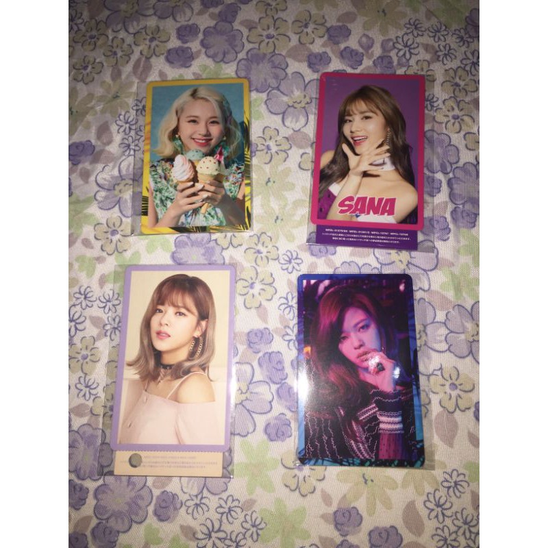 WTT JAPAN TWICE PHOTOCARD SANA JEONGYEON CHAEYOUNG TO DAHYUN/MINA