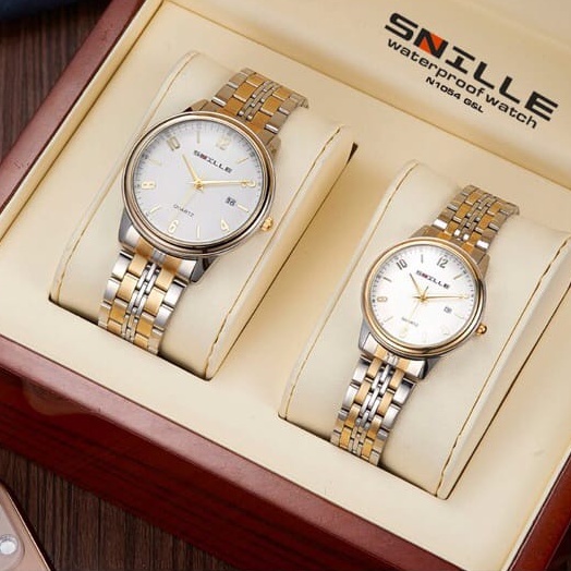 Jam Tangan SNILLE Couple Rantai Original Anti Air  Bisa Beli satuan