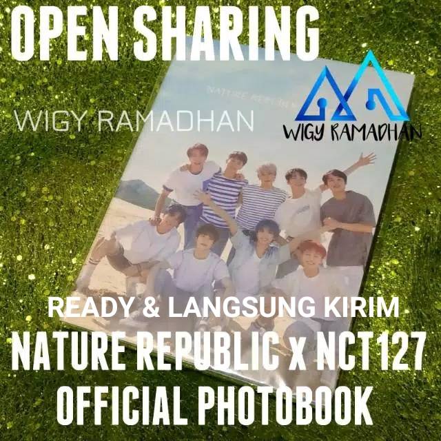 OPEN SHARING NCT 127 x NATURE REPUBLIC PHOTOBOOK