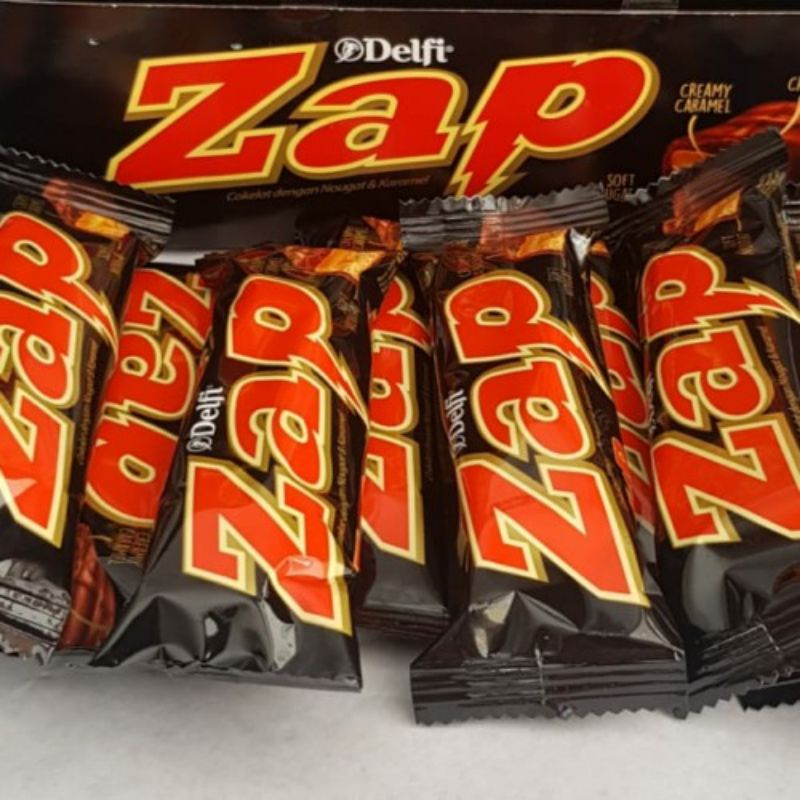 

Delfi Zap Coklat Noughat Caramel 42gram