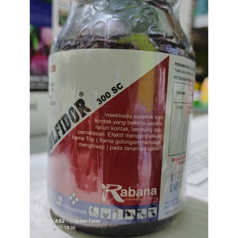 BULFIDOR 300SC BETASIFUTRIN IMIDAKLOPRID 200ml Atasi Lalat Buah trip ulat Dll