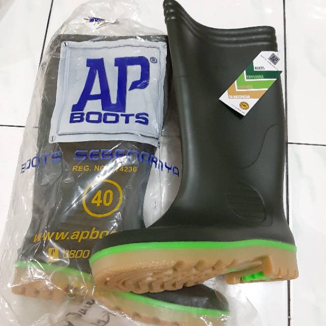 SEPATU BOOTS KARET / SEPATU PAJAK / SEPATU KARET