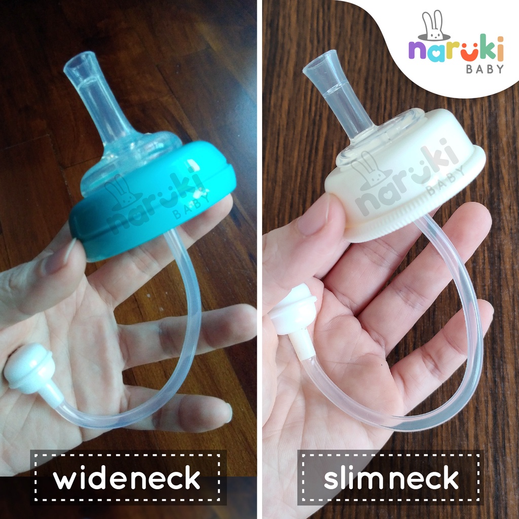 Straw Replacer / Pengganti Dot Botol Bayi Wide Neck Slim Neck Pigeon / Avent / Simba / Dr. Brown / Huki / Dodo dll