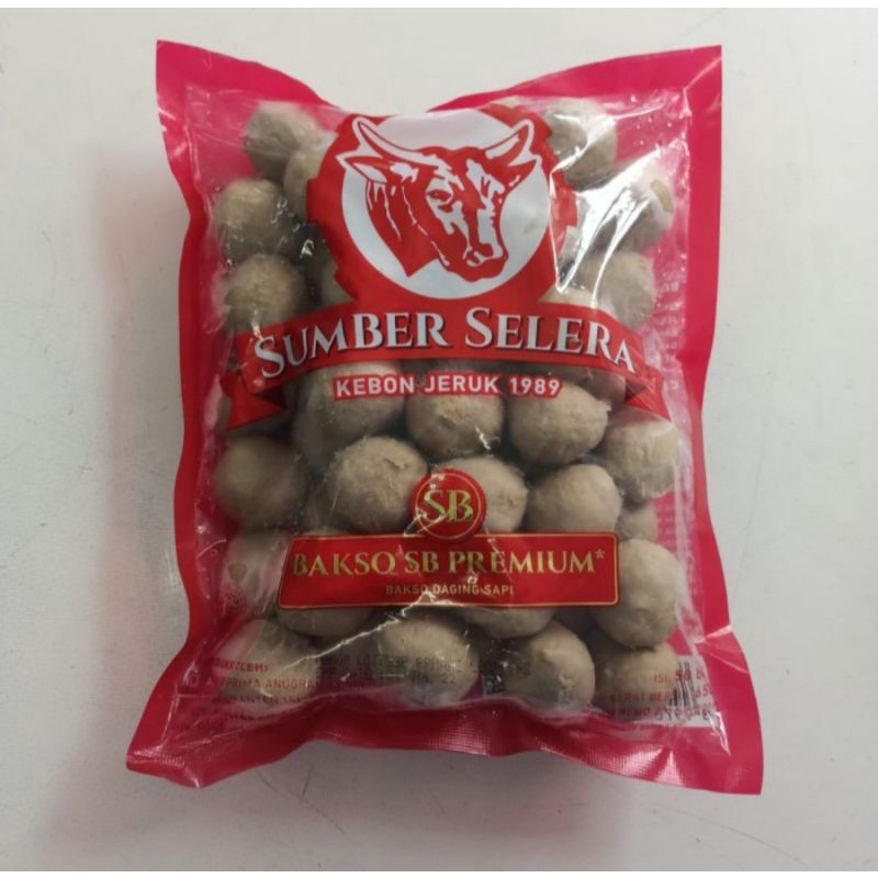 

Bakso Sapi Sumber selera SB Premium 50pcs