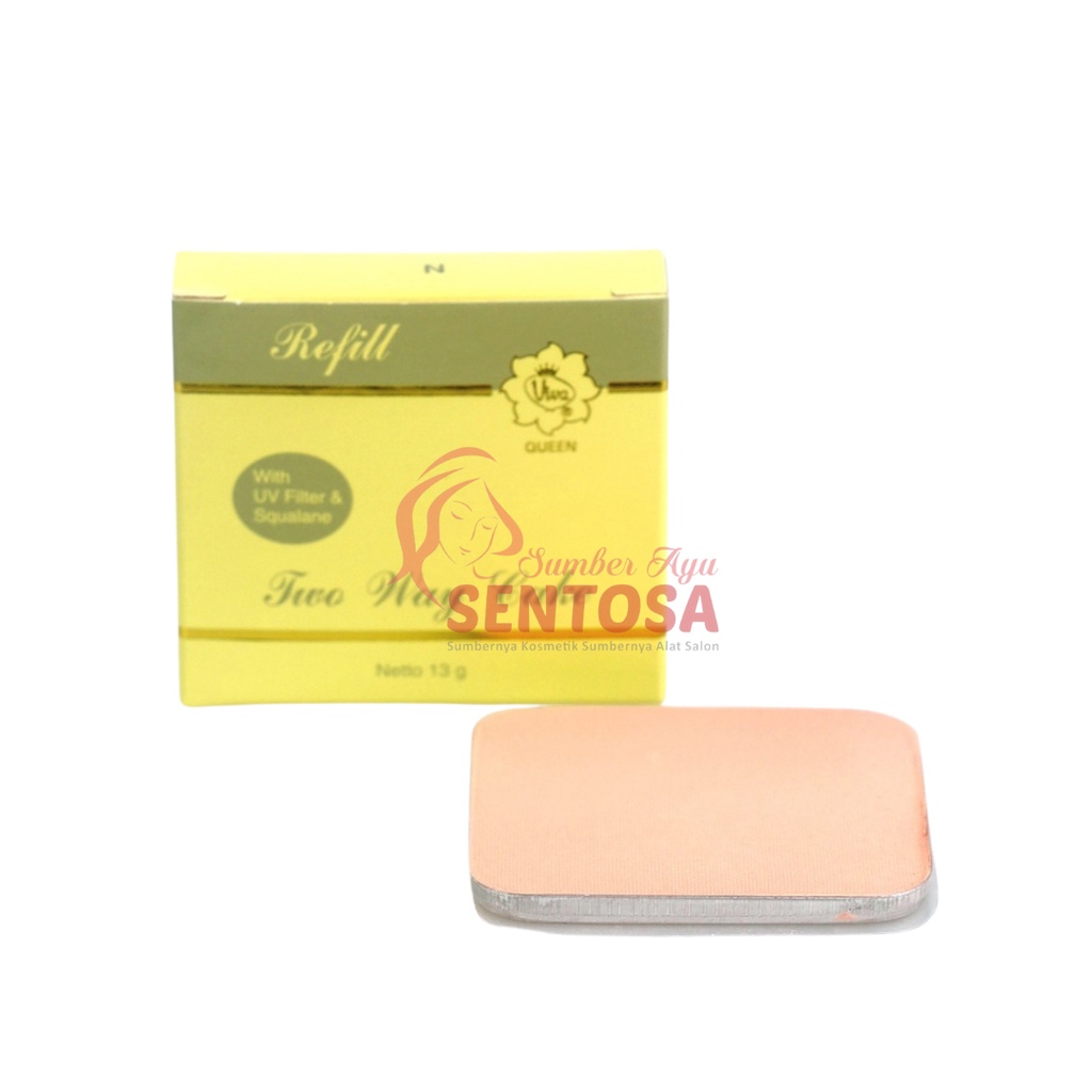 VIVA QUEEN REFILL TWO WAY CAKE 13GR