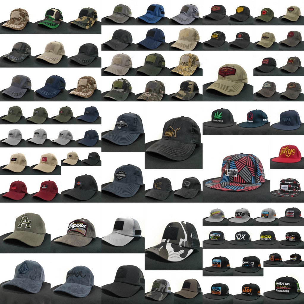 [CUCI GUDANG] TOPI BASEBALL HIPHOP SNAPBACK VELCRO DEWASA- RANDOM - MODEL BASEBALL