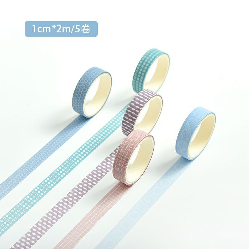 

5 pcs Washi Tape / Masking Tape diy jurnal