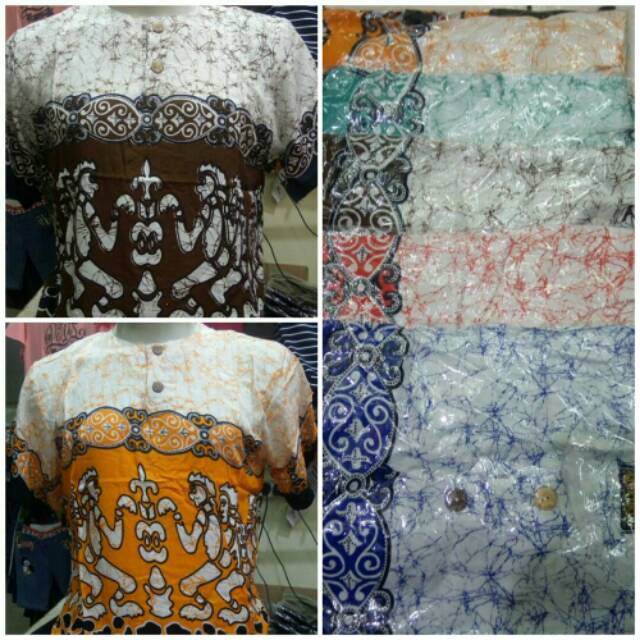 TerBaru Baju Bali Kukuh Unisex Motif Wayang