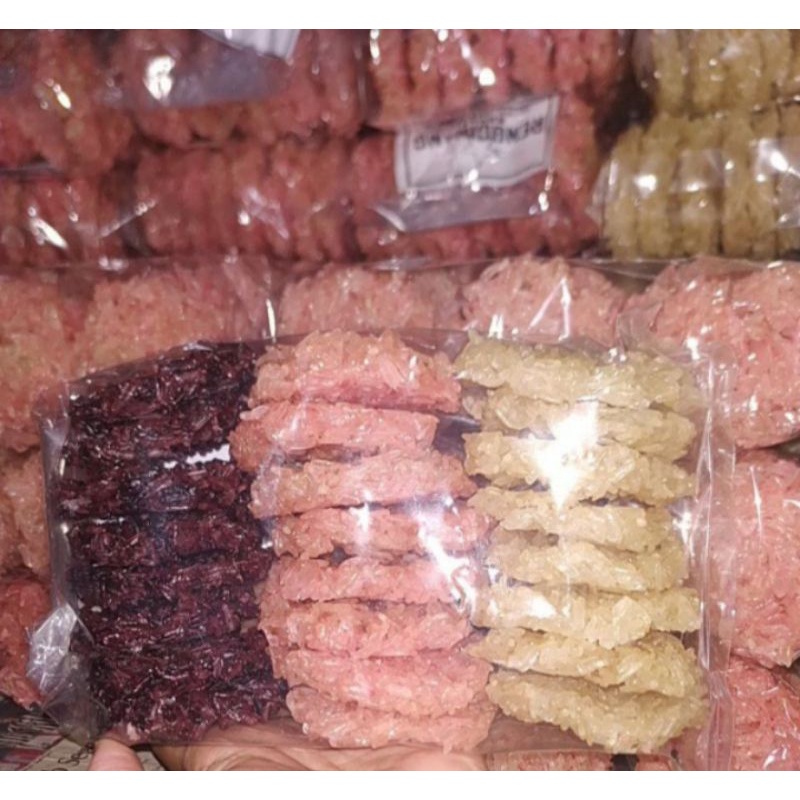 

Rengginang Mentah 3 rasa Isi 30 berat 500 Gram