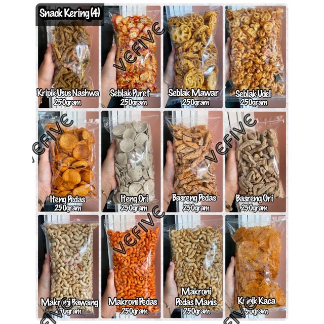 

Snack Kering Kiloan 250g (4)