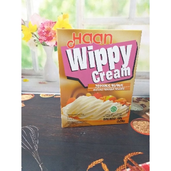 

wippy cream Haan 400g