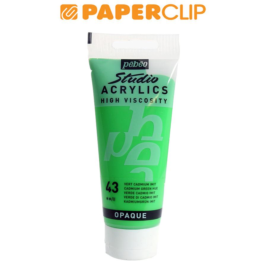 

CAT ACRYLIC PEBEO CADMIUM GREEN HUE 831-043 100ML