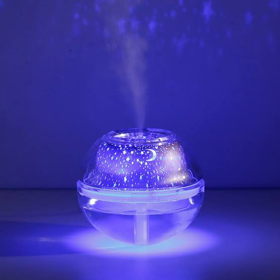 Humidifier LED Night Projection Lamp Air Aromatherapy 500ml