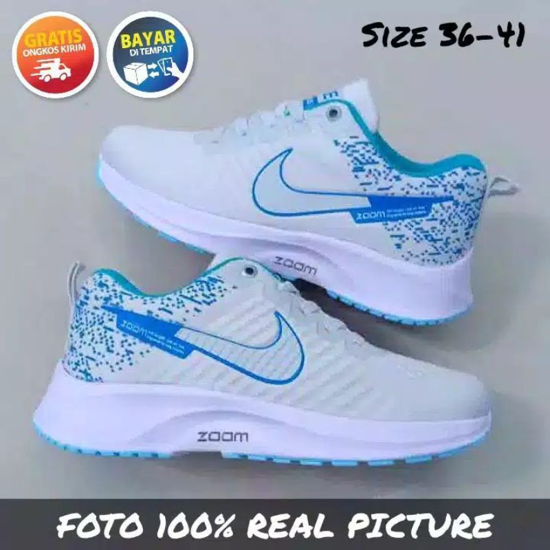 Sepatu Nike Zoom Wanita/cewek Sporty terbaru dan trendy high quality