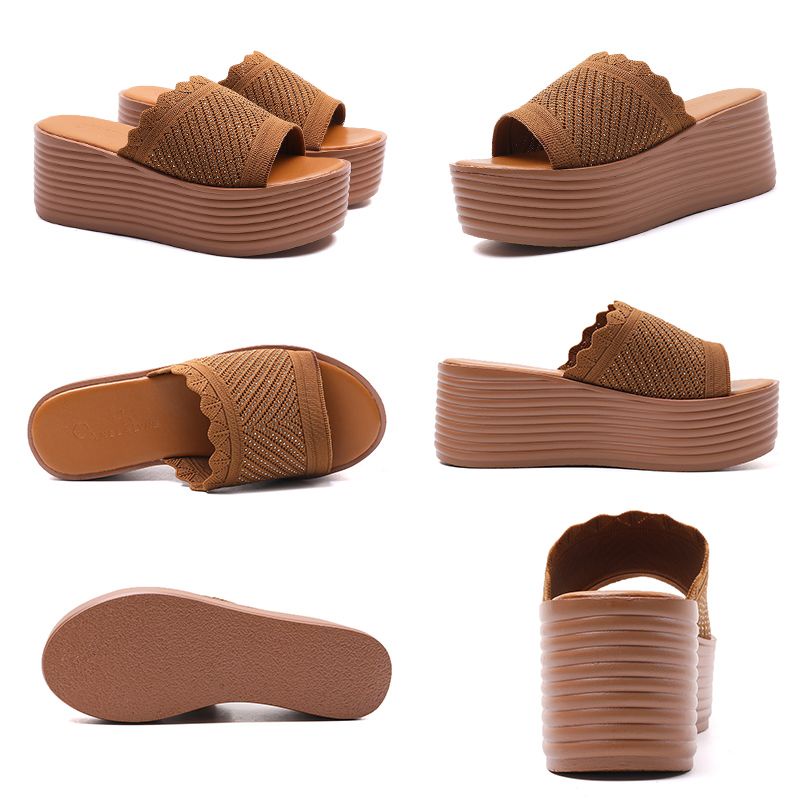 ANELA LYNE SANDAL SLOP WEDGES  DELOINA ANE1017 ORIGINAL